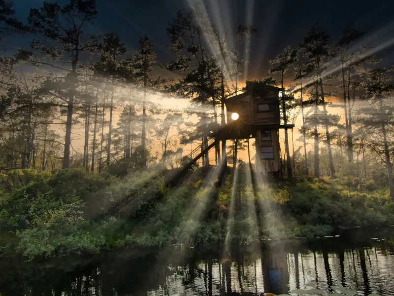 Villmarks Tårnet dramatisk